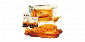 无穷蜂蜜烤鸡肩胛骨肉160g每盒伴翅网红休闲零食鸡肉批发开袋即食